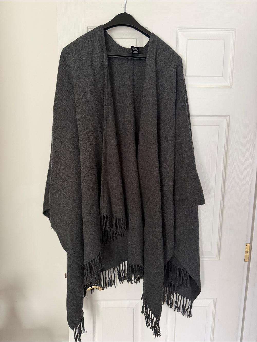 Kenneth Cole Charcoal Gray Knit Cardigan